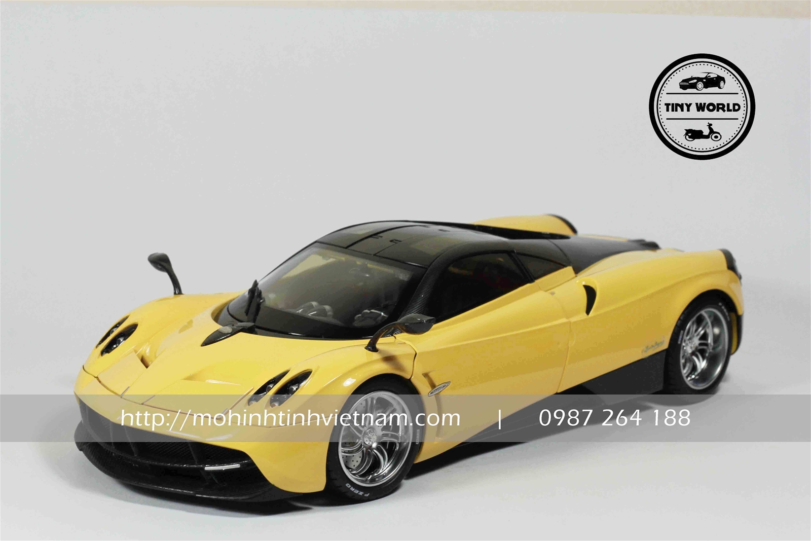 MÔ HÌNH Ô TÔ PAGANI HUAYRA (VÀNG) 1:18 GTAUTOS