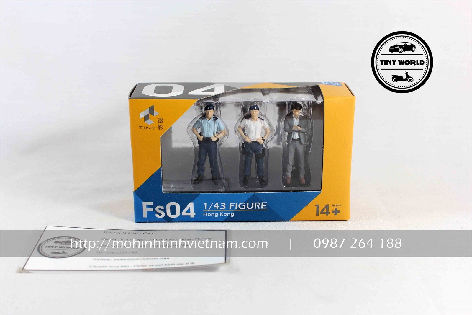SET 3 FIGURE (FS04) 1:43 TINY