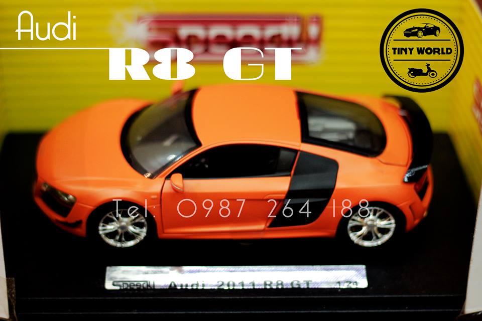 MÔ HÌNH Ô TÔ AUDI R8 GT (CAM) 1:24 SPEEDY