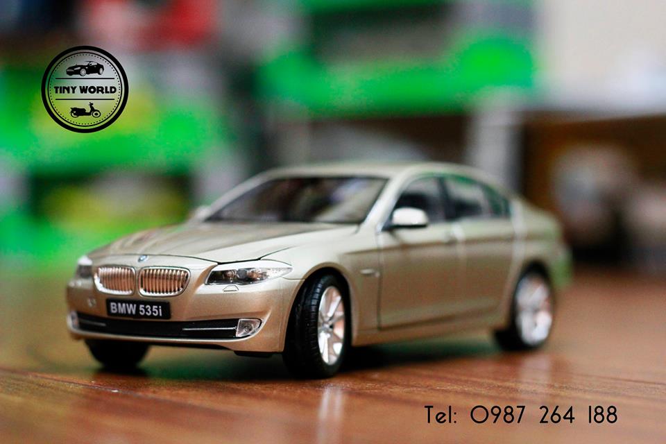 MÔ HÌNH Ô TÔ BMW 535i (GOLD) 1:24 WELLY