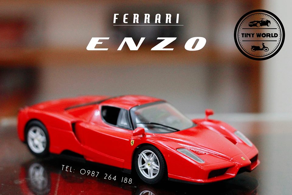 MÔ HÌNH Ô TÔ FERRARI ENZO (ĐỎ) 1:24 GUILOY