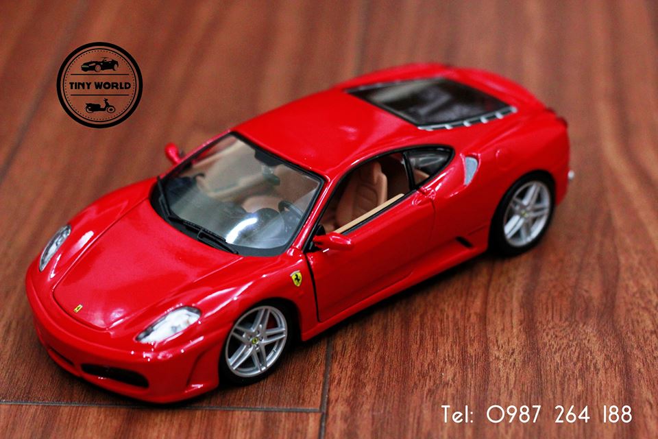 MÔ HÌNH Ô TÔ FERRARI F430 (ĐỎ) 1:24 BBURAGO