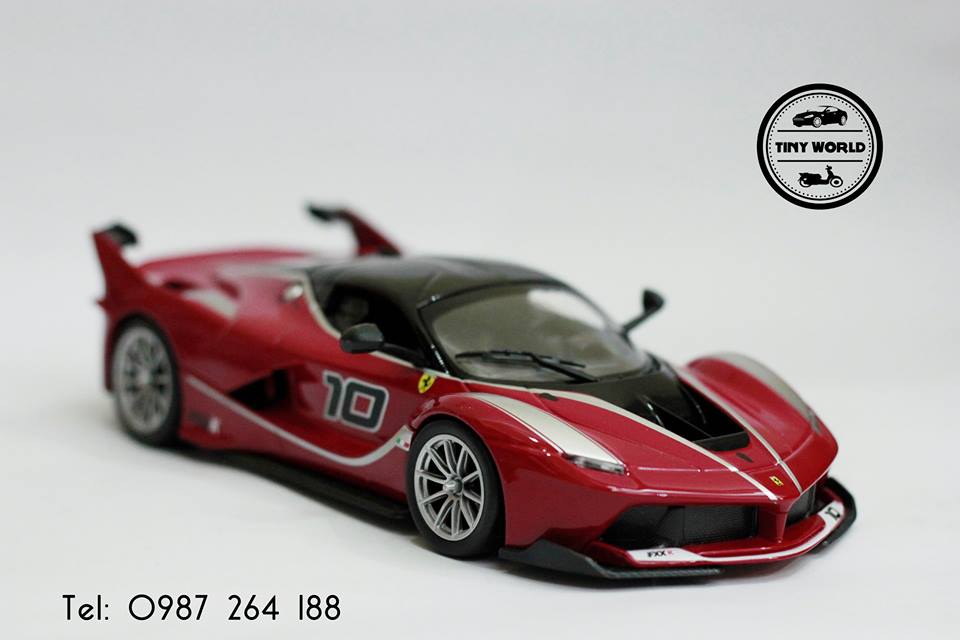 MÔ HÌNH Ô TÔ FERRARI FXX K (ĐỎ) 1:24 BBURAGO