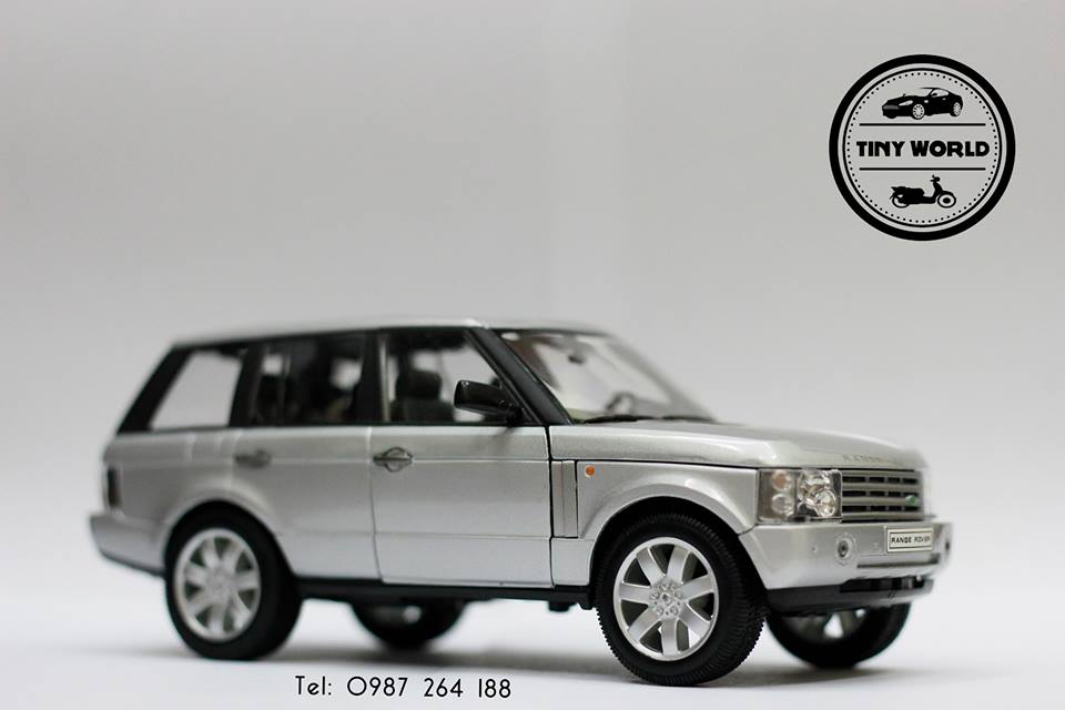 MÔ HÌNH Ô TÔ LAND ROVER RANGE ROVER SPORT (BẠC) 1:24 WELLY