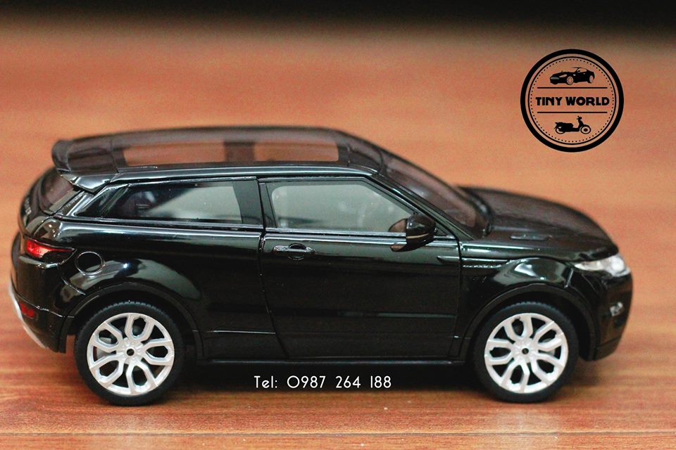 Hãng sản xuất: LCD Màu sắc: Trắng Tỉ lệ: 1:18 Hãng xe: Land Rover Chất liệu: Hợp kim LAND ROVER EVOQUE (ĐEN) 1:24 WELLY