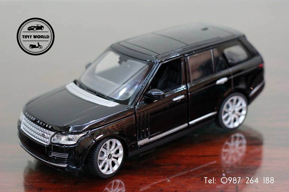 MÔ HÌNH Ô TÔ LAND ROVER RANGE ROVER 2014 (ĐEN) 1:24 RASTAR