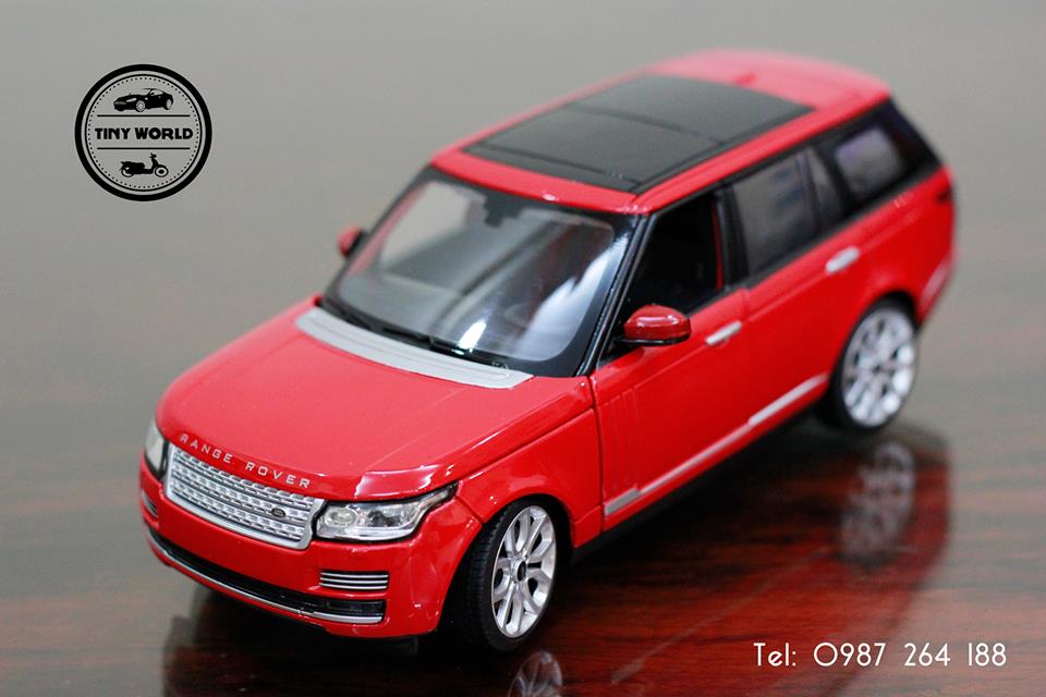 MÔ HÌNH Ô TÔ LAND ROVER RANGE ROVER 2014 (ĐỎ) 1:24 RASTAR
