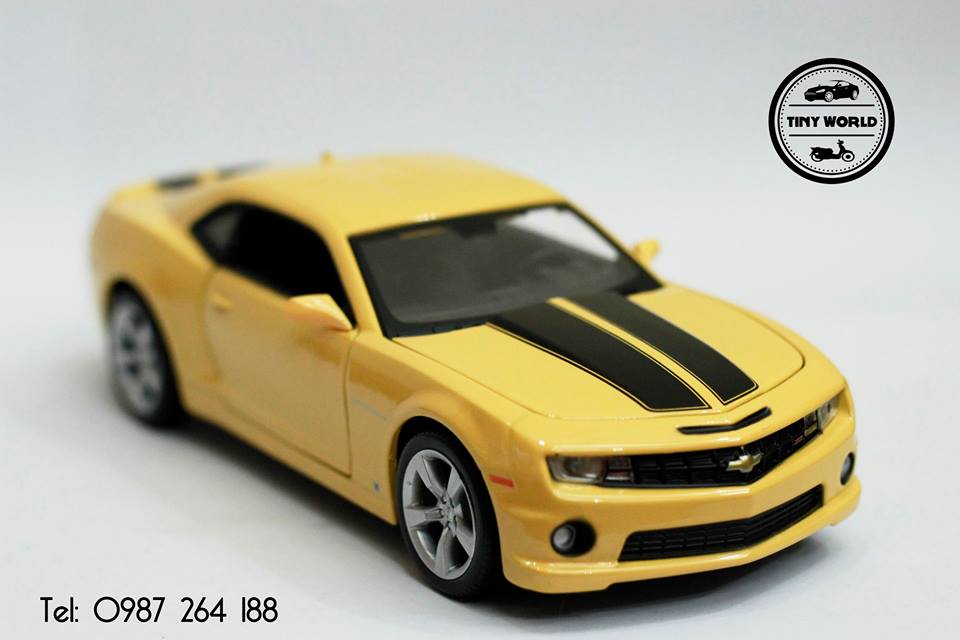 MÔ HÌNH Ô TÔ CHEVROLET CAMARO SS (VÀNG) 1:24 MAISTO