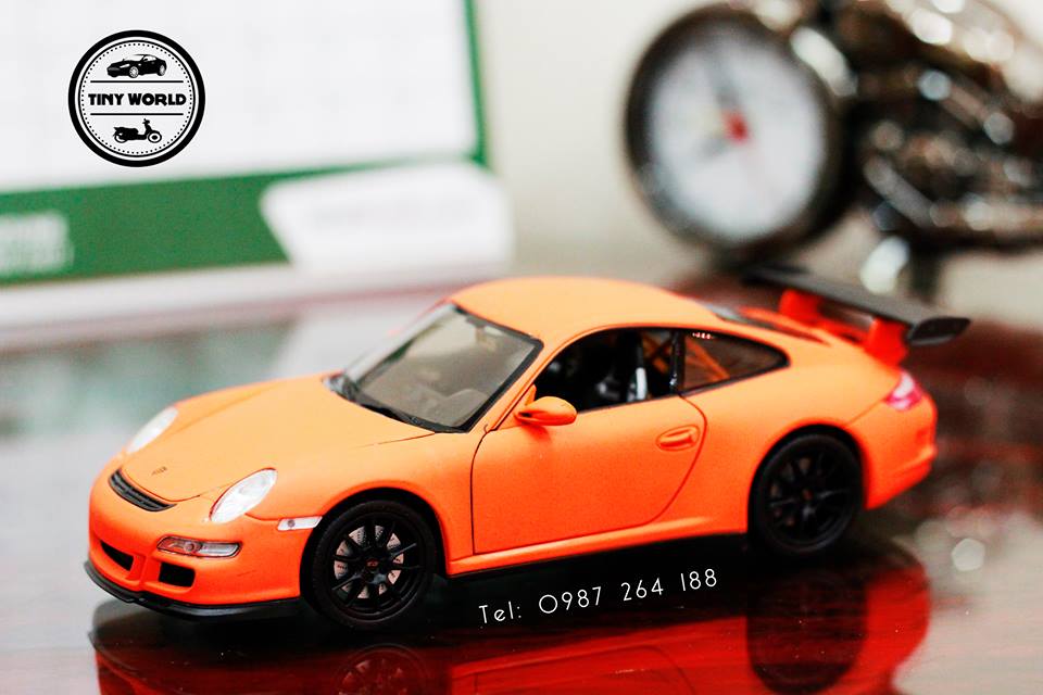 MÔ HÌNH Ô TÔ PORSCHE 911 GTS (CAM) 1:24 WELLY