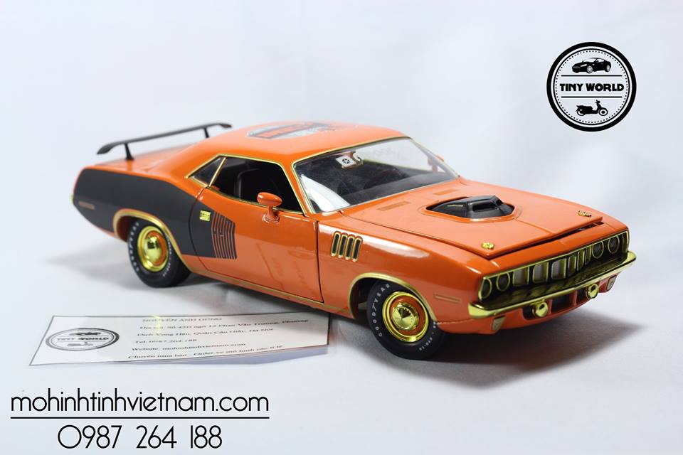 MÔ HÌNH Ô TÔ DODGE CHALLENGER RT (CAM) 1:24 M2