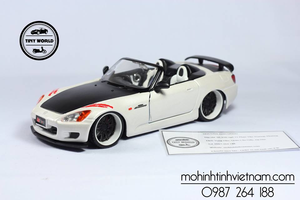 MÔ HÌNH Ô TÔ HONDA S2000 (TRẮNG) 1:24 MAISTO