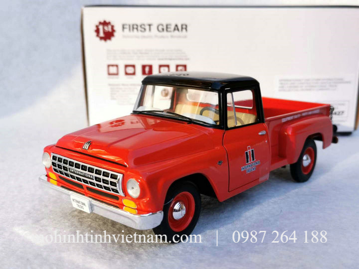 MÔ HÌNH Ô TÔ INTERNATIONAL C1100 PICKUP (ĐỎ) 1:25 FIRST GEAR