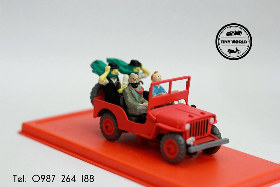 MÔ HÌNH Ô TÔ JEEP WILLYS (ĐỎ) 1:43