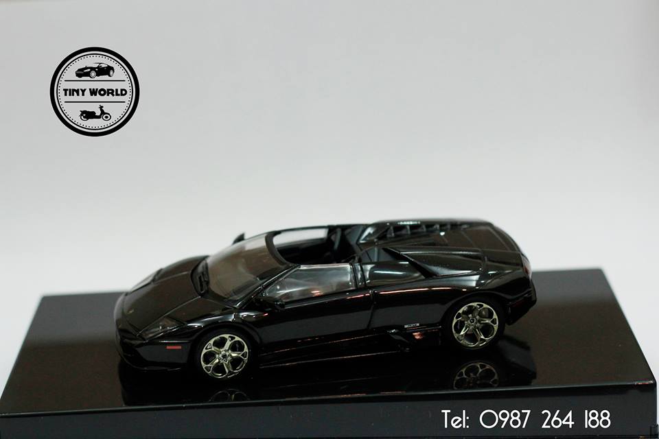 MÔ HÌNH Ô TÔ LAMBORGHINI MURCIELAGO ROADSTER (ĐEN) 1:43 AUTOART