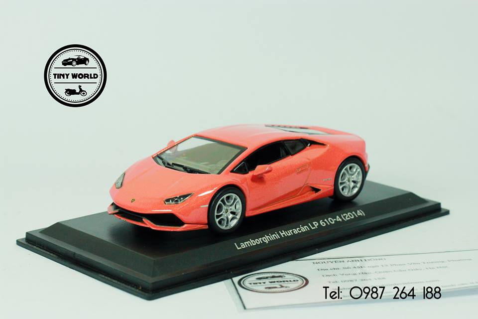 MÔ HÌNH Ô TÔ LAMBORGHINI HURACAN LP610-4 (CAM) 1:43 LEO MODEL