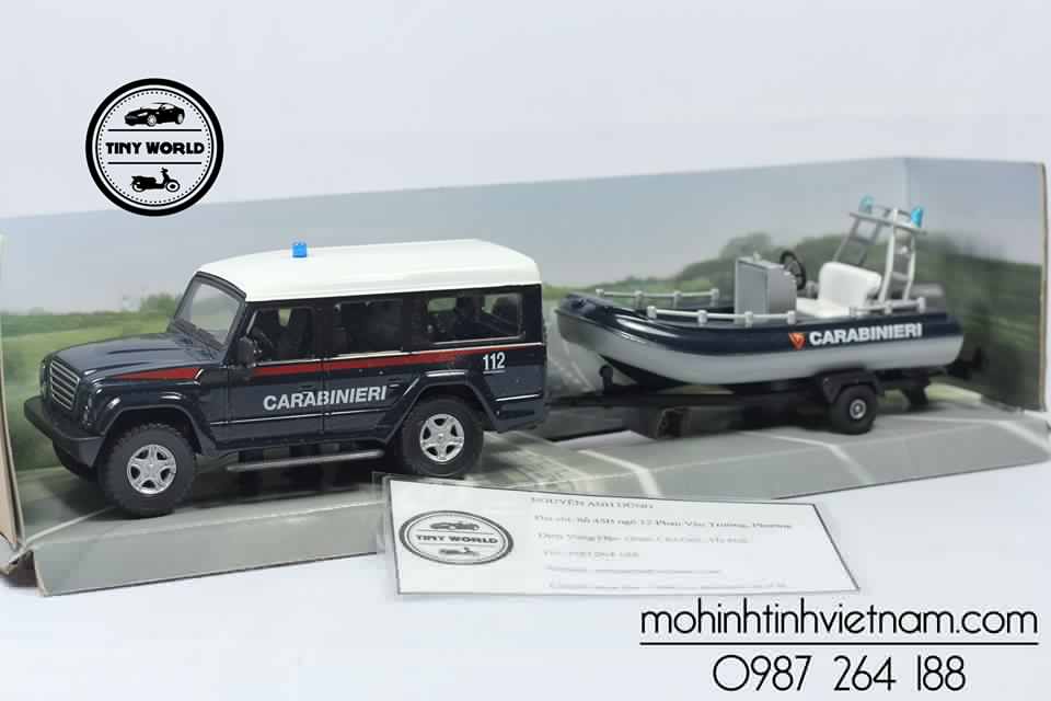 MÔ HÌNH Ô TÔ IVECO JEEP (XANH) 1:43 MONDO