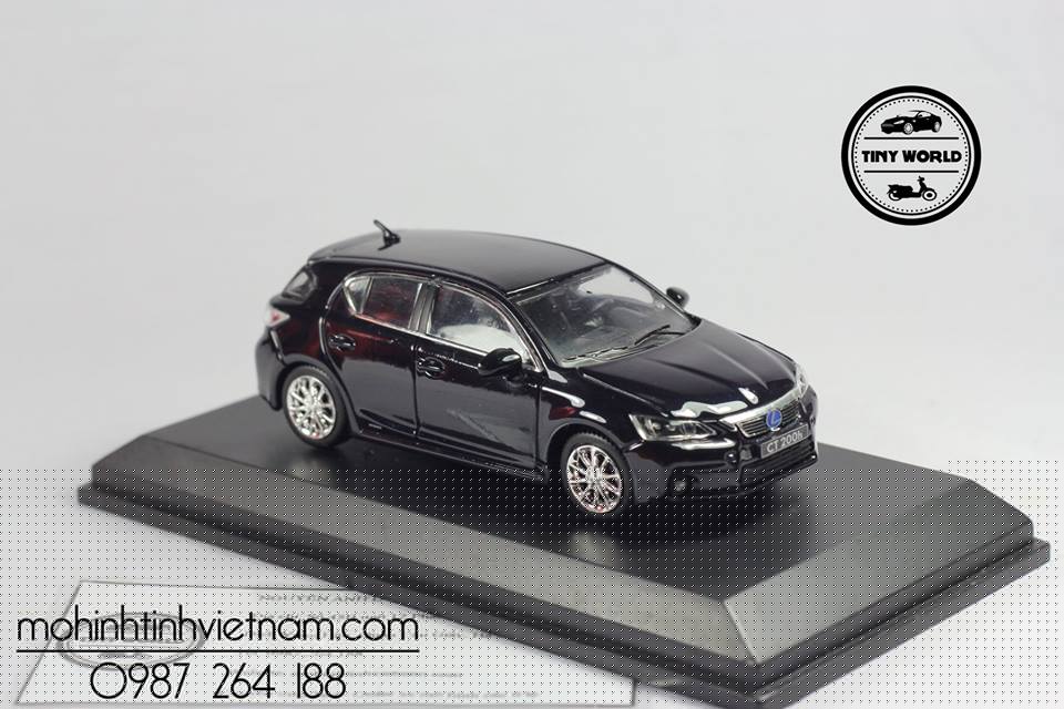 MÔ HÌNH Ô TÔ LEXUS CT200H (ĐEN) 1:43 DEALER