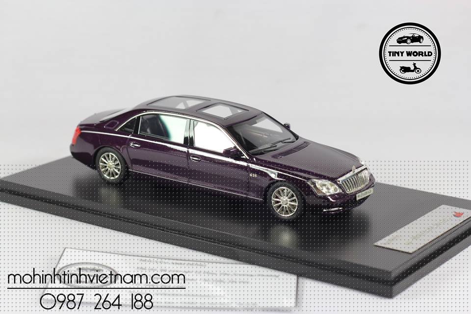 MÔ HÌNH Ô TÔ MAYBACH 62S (TÍM) 1:43 CCEOL