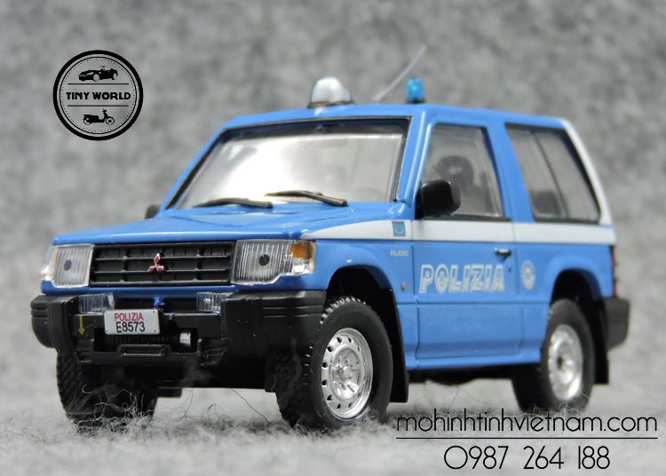 MÔ HÌNH Ô TÔ MITSUBISHI PAJERO SWB 1998 (XANH) 1:43 DEAGOSTINI