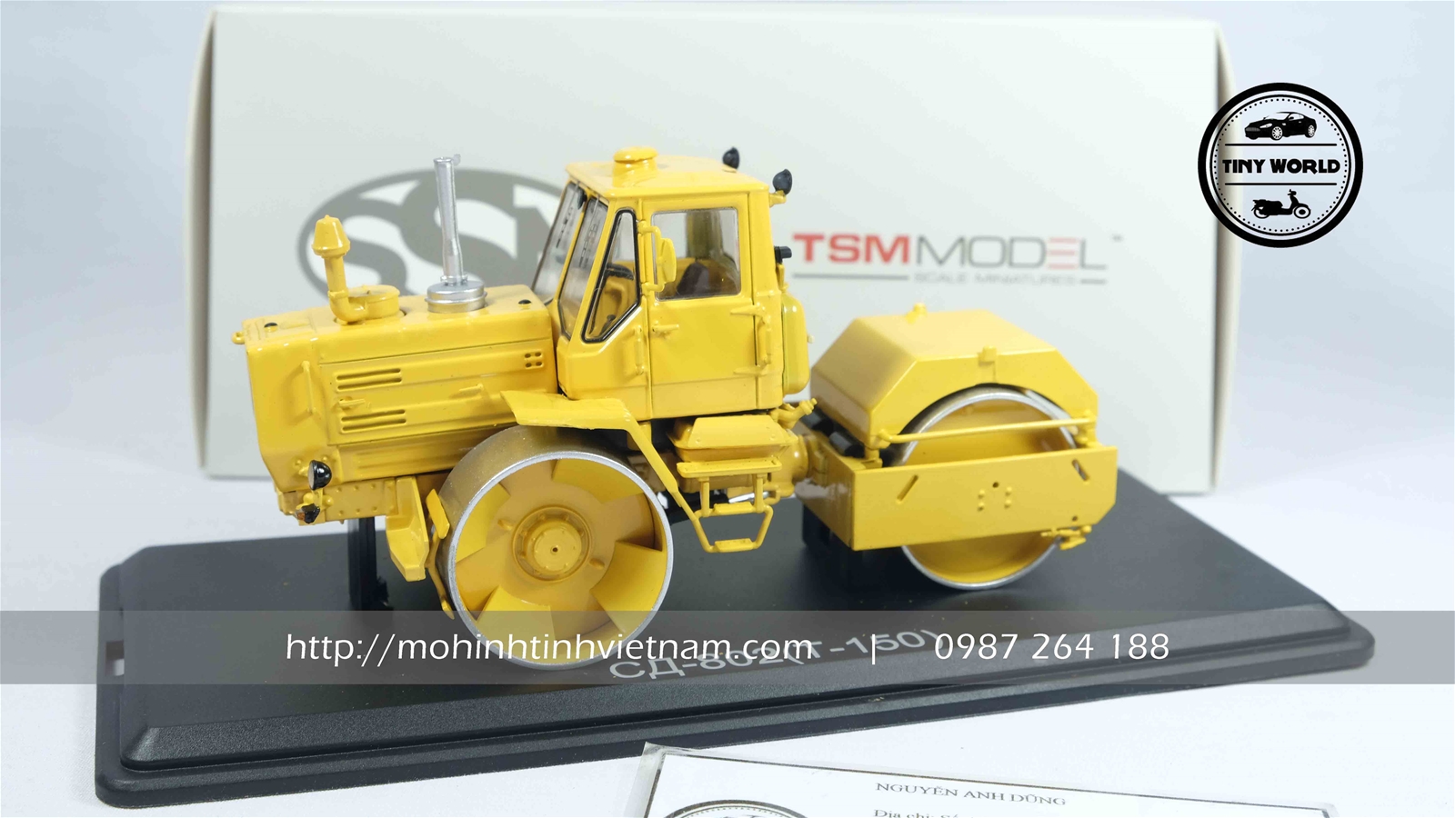 MÁY KÉO T-150X 802 (VÀNG) 1:43 SSM