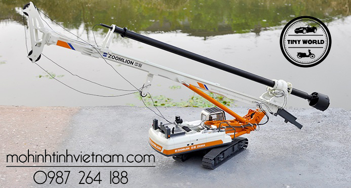 MÔ HÌNH GIÀN KHOAN ZOOMLION ZR360A (TRẮNG) 1:35