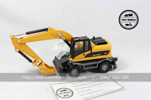 MÔ HÌNH MÁY XÚC BÁNH XÍCH (VÀNG) 1:60 JINGBANG