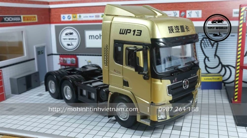 MÔ HÌNH ĐẦU KÉO DELONG X3000 WP13 (GOLD) 1:24 DEALER