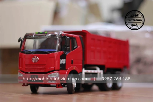 MÔ HÌNH XE TẢI FAW (ĐỎ) 1:24 DEALER