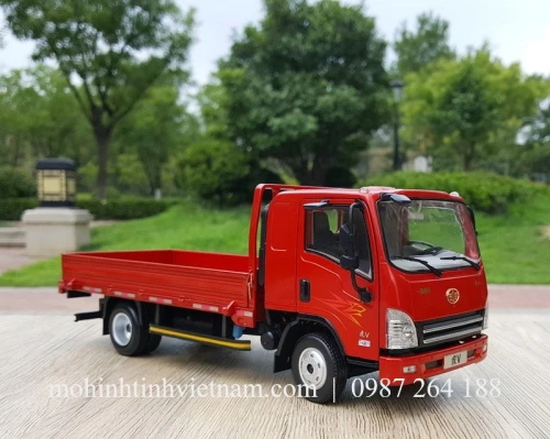 MÔ HÌNH XE TẢI FAW TIGER V X (ĐỎ) 1:24 DEALER