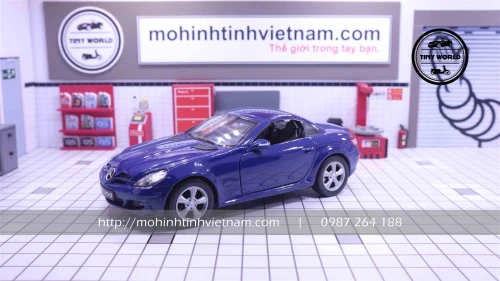 MÔ HÌNH Ô TÔ AUDI A4 CABRIOLET (XANH) 1:24 WELLY