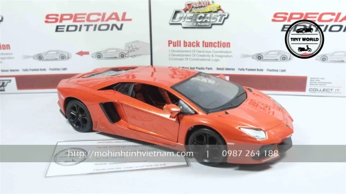 MÔ HÌNH Ô TÔ LAMBORGHINI AVENTADOR LP700-4 (CAM) 1:24 MAISTO