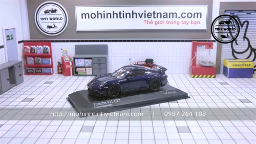 MÔ HÌNH Ô TÔ PORSCHE 911 992 GT3 2020 (XANH) 1:43 MINICHAMPS