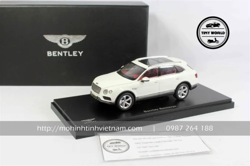 MÔ HÌNH Ô TÔ BENTLEY BENTAYGA (TRẮNG) 1:43 KYOSHO