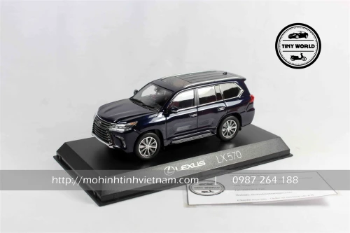 MÔ HÌNH Ô TÔ LEXUS LX570 (XANH) 1:43 KYOSHO