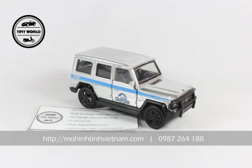 MÔ HÌNH Ô TÔ MERCEDES-BENZ G500 (BẠC) 1:43 JADA
