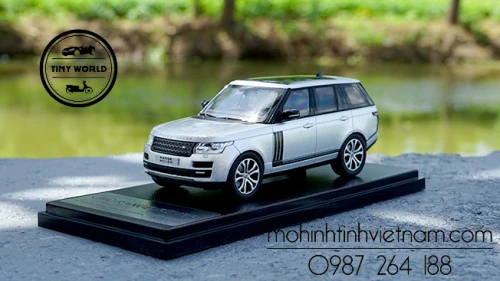 MÔ HÌNH Ô TÔ LAND ROVER RANGE ROVER 1:43 (BẠC) LCD
