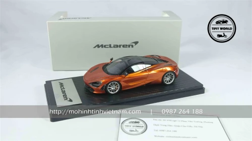 MÔ HÌNH Ô TÔ MCLAREN 720S 2017 (CAM) 1:43 TSM