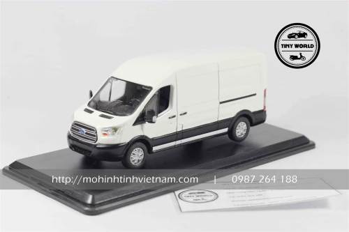 MÔ HÌNH Ô TÔ FORD TRANSIT 2015 (TRẮNG) 1:43 GREENLIGHT