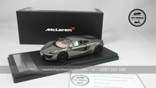 MÔ HÌNH Ô TÔ MCLAREN 570S 2015 (XÁM) 1:43 TSM