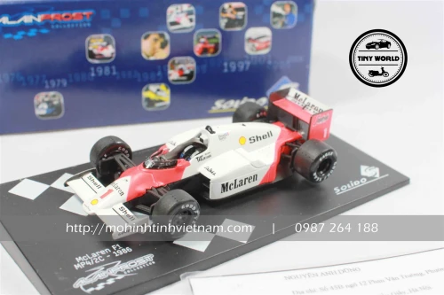 MÔ HÌNH Ô TÔ MCLAREN RACING F1 MP4 2C (TRẮNG) 1:43 SOLIDO