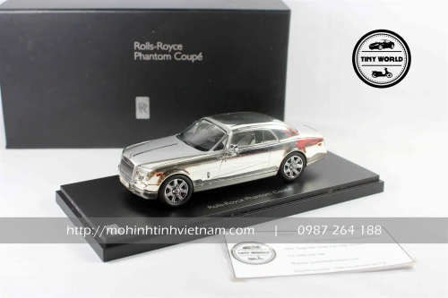 MÔ HÌNH Ô TÔ ROLLS-ROYCE PHANTOM COUPE (CROM) 1:43 KYOSHO