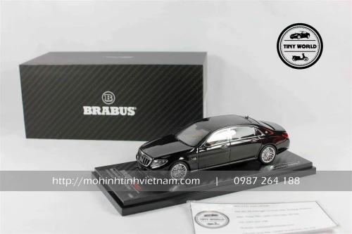 MÔ HÌNH Ô TÔ MERCEDES MAYBACH S-CLASS (ĐEN) 1:43 ALMOST REAL