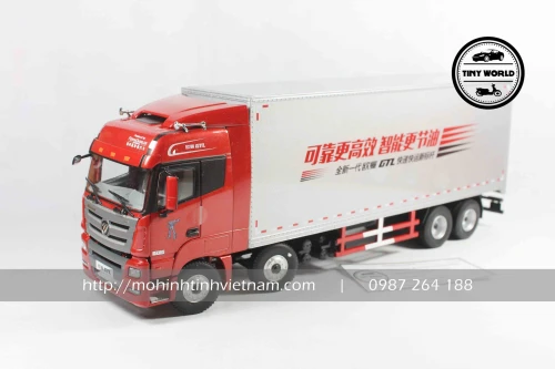 MÔ HÌNH XE TẢI AUMAN GTL (ĐỎ) 1:32 DEALER