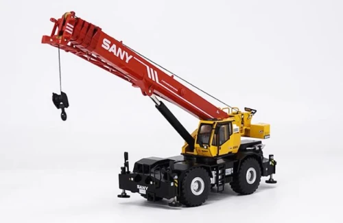 MÔ HÌNH XE CẨU SANY SRC550 (VÀNG) 1:50 DEALER