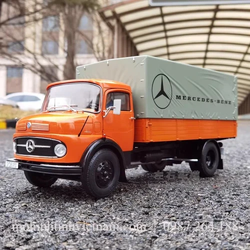MÔ HÌNH Ô TÔ MERCEDES-BENZ L911 TRANSPORT 1952 (CAM) 1:18 SCHUCO
