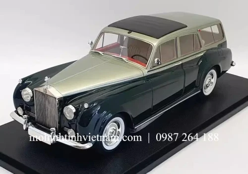 MÔ HÌNH Ô TÔ ROLLS-ROYCE SILVER CLOUD (TRẮNG) 1:18 CULT