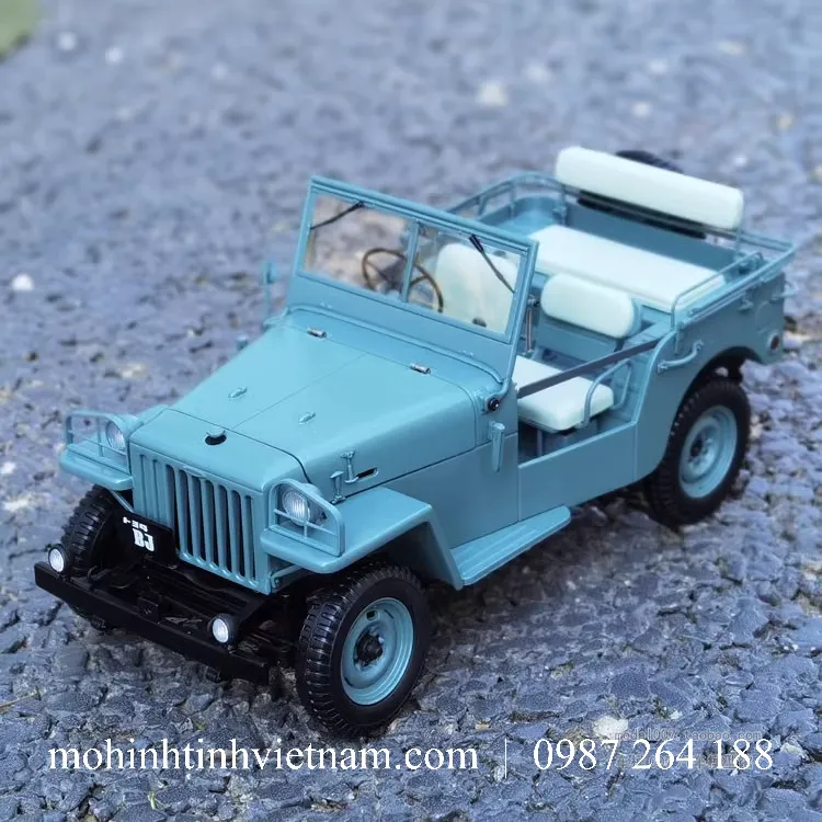 MÔ HÌNH Ô TÔ TOYOTA LAND CRUISER BJ (XÁM) 1:18 KYOSHO