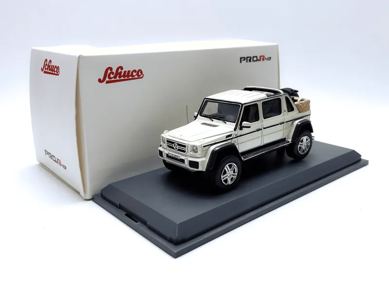 MÔ HÌNH Ô TÔ MERCEDES-MAYBACH G650 (TRẮNG) 1:43 SCHUCO